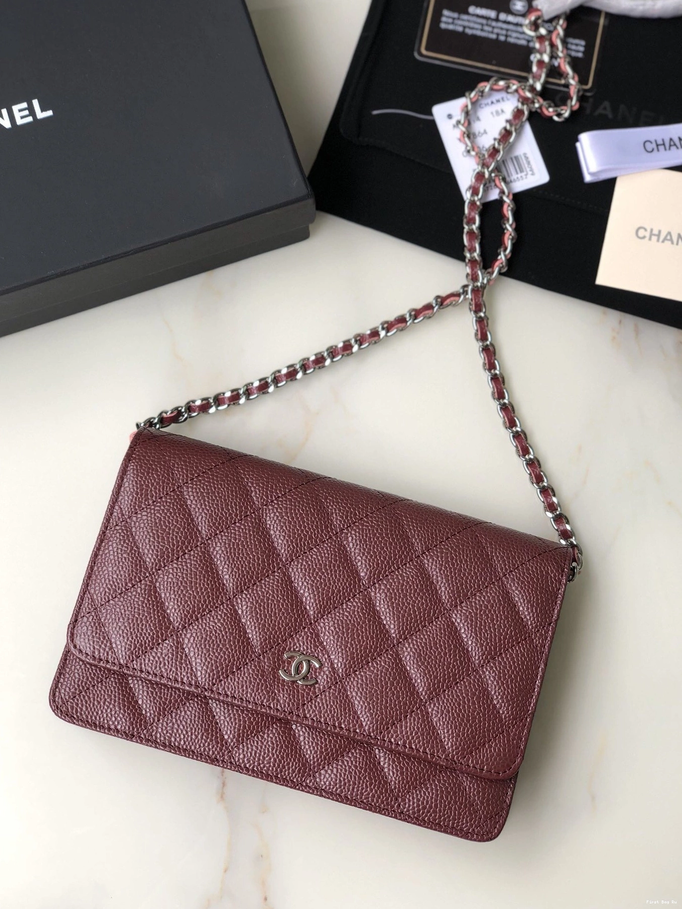 Firstbag Ru WALLET CHAIN CHANEL CAVIAR 0822